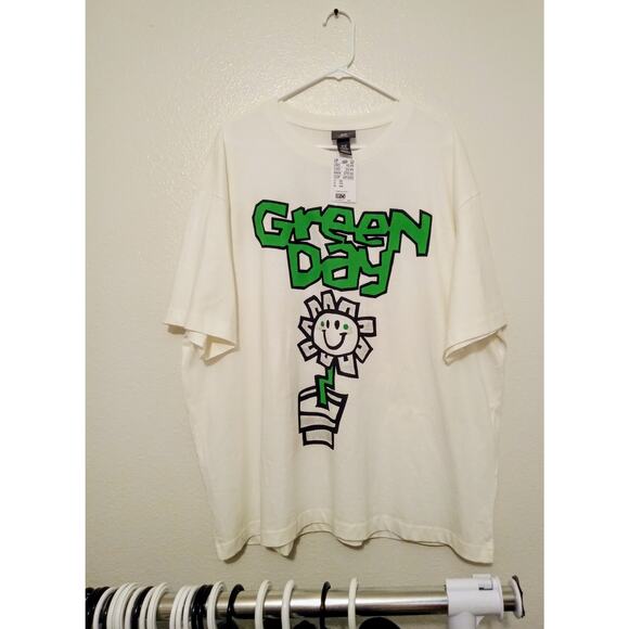 Green Day H&M Licensed T Shirt Kerplunk Songs XXL New With Tags RARE - Picture 1 of 4